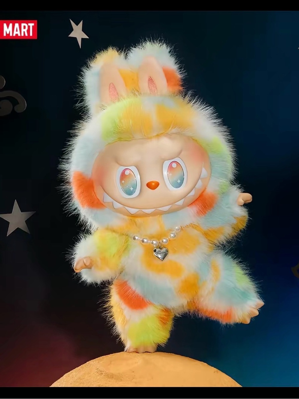 The Monsters Rock The Universe Vinyl Plush Doll
Labubu